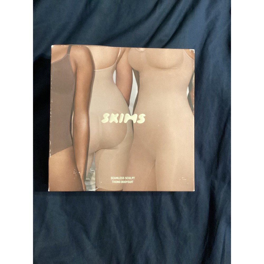 Skims‎ Seamless Sculpt Thong Bodysuit Sienna XL BD-THG-3309 Shapewear